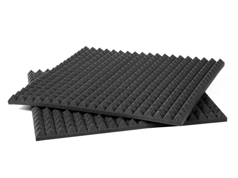 Mousse Pyramides Type 50x50x7 Mousse Acoustique Son Tapis Isolant Isolation