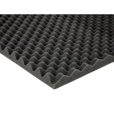 Vågor - Acoustic foam with classic convoluted (egg crate) design