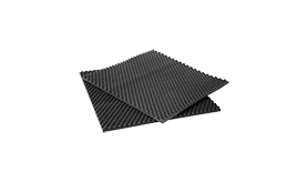 Espuma acústica piramidal Basotect autoadhesiva - Diaterm Tienda